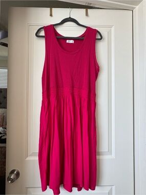 Maurices Hot Pink Sleeveless Mini Dress